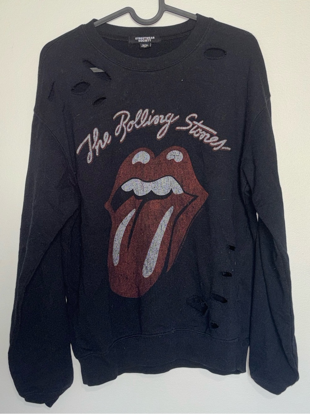 Streetwear Society Rolling Stones Crewneck